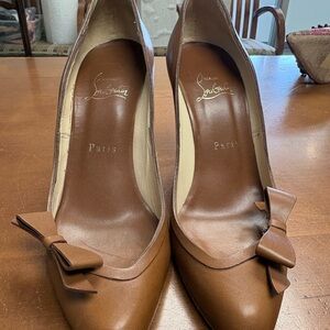 Brown Christian Louboutin Heels